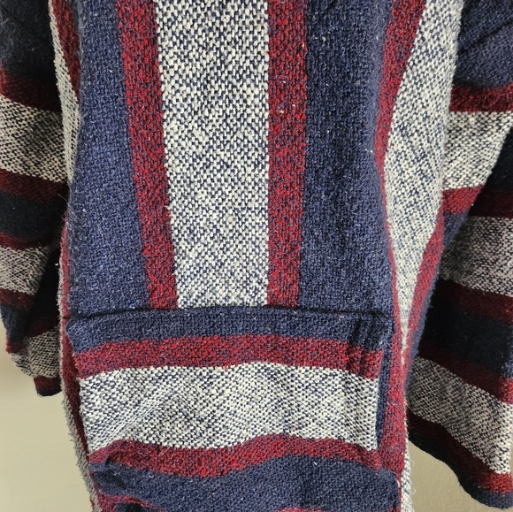 Baja Mexican Poncho - Picture 4 of 5